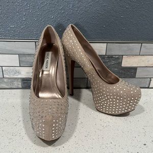 Steve Madden rhinestone heels